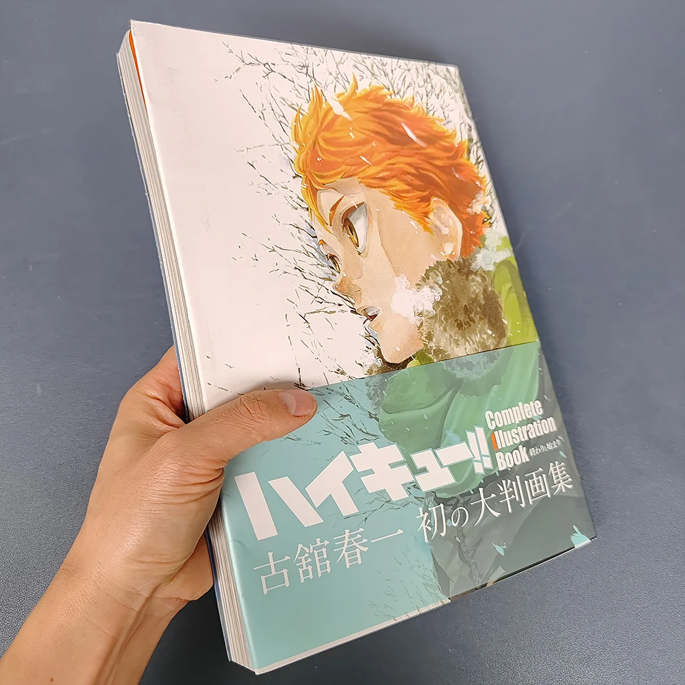 new Japan Anime Haikyu!! Art Collection Cartoon Manga Book Japanese Edition Comic Official Formula Set Book Hinata Shoyo japanes