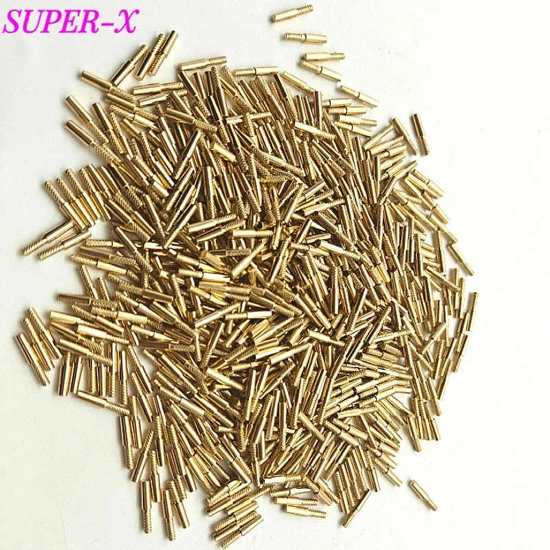 

1000PCS Dental Laboratory 3 * 14mm Copper Nails Solid Plate Nails Brass Nails Diameter Hard Alloy Drill Nails Dental Materials