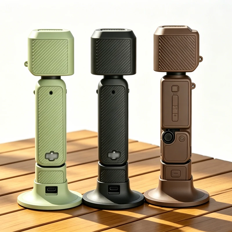 �y�Z�[�����zDJI Osmo Pocket 4 �W���o���J�����n���h���p�V���R���P�[�X �\�t�g�ی�P�[�X ����~�߃f�X�N�g�b�v�x�[�X�}�E���g Dji Pocket4 �p