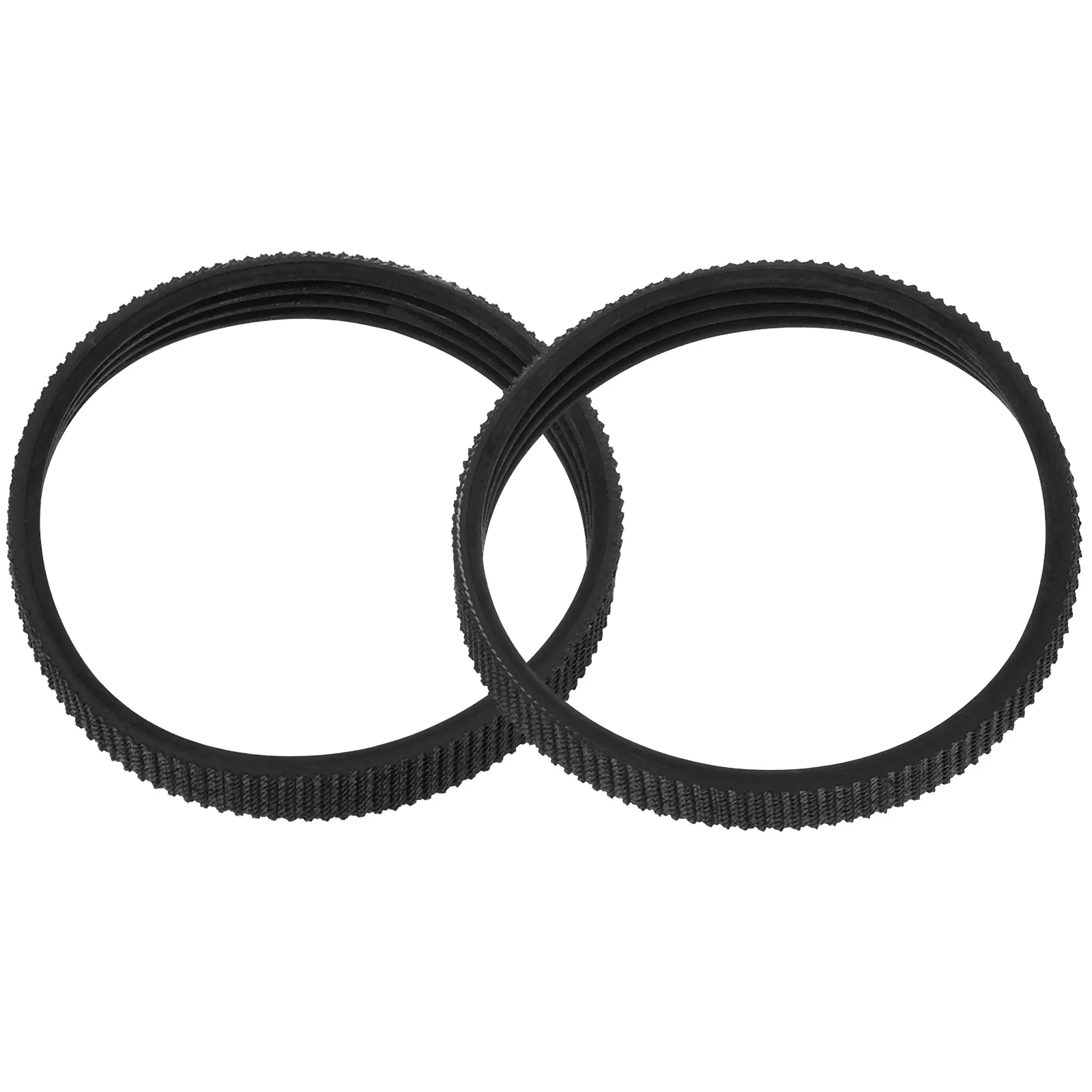 

2 Pcs Planer Rubber Drive Belt Belts 1900B Rubber Drive Replacement Accessories for Woodworking Industrial Black