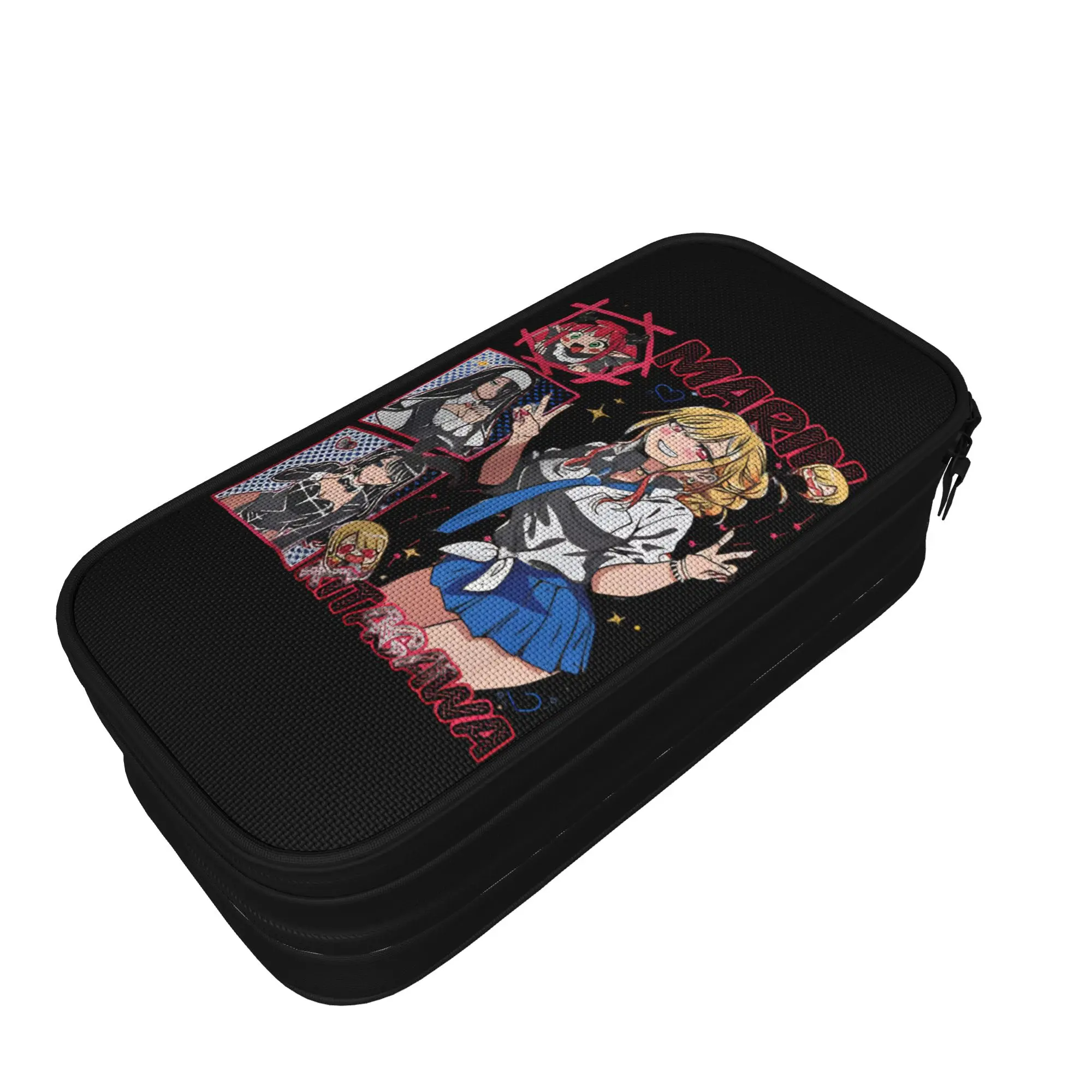 

Marin Kitagawa Anime Pencil Cases My Dress Up Darling Pencil Box Pen Holder for Student Large Bags School Supplies Stationery
