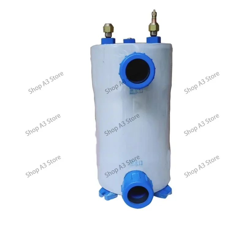 1-3HP Exchanger Shell And Tube Titanium Evaporator For Pool Heat Pump Water Heater