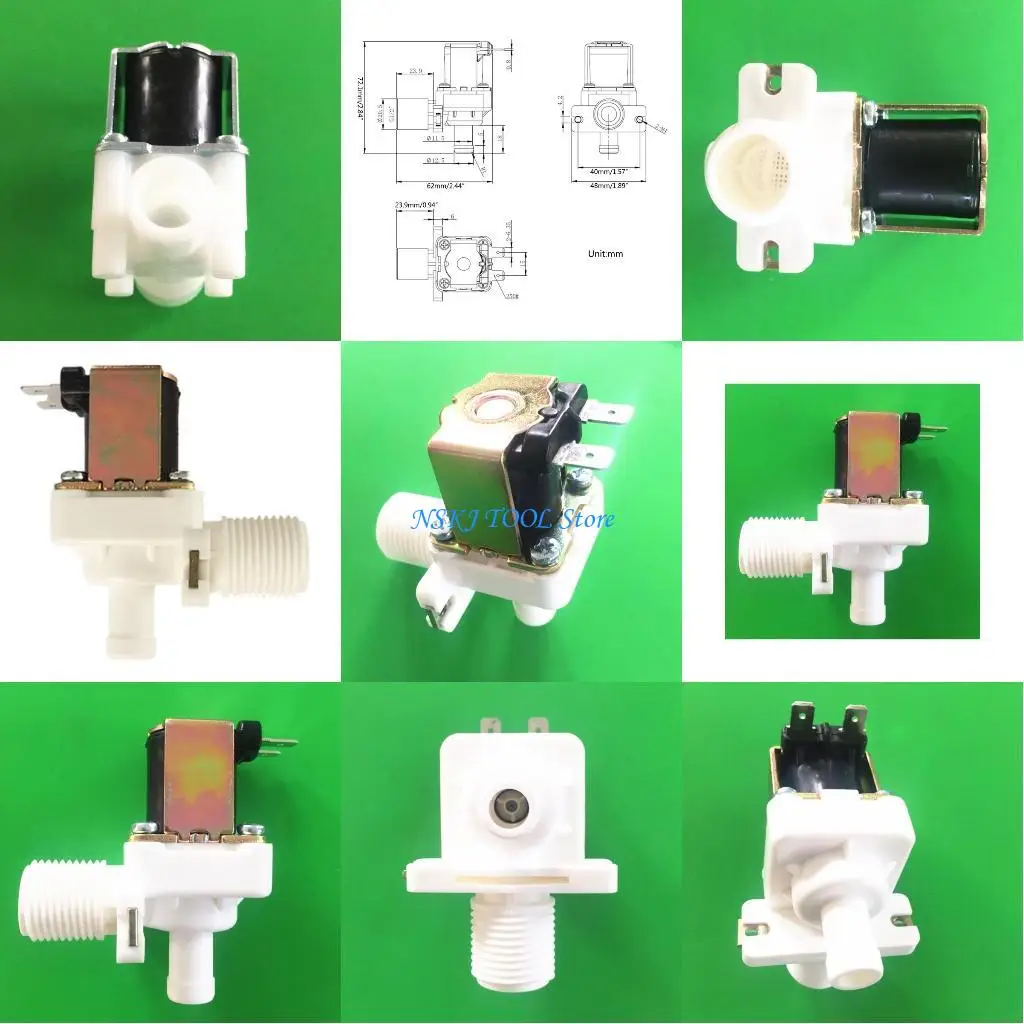 

L8RC 12V/24V/110V/220V Water Solenoid for Valve Quick 1/2-inch Water for