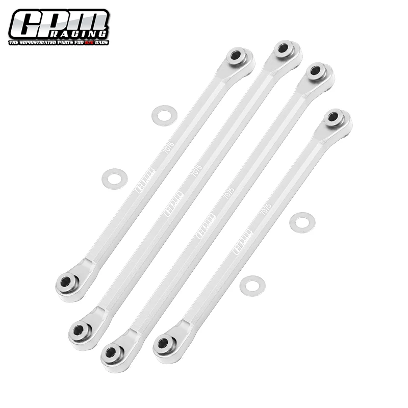 GPM 합금 7075 전면 및 후면 섀시 링크 부품 트리(AXIAL 1/18 UTB18 Capra AXI-1750용)