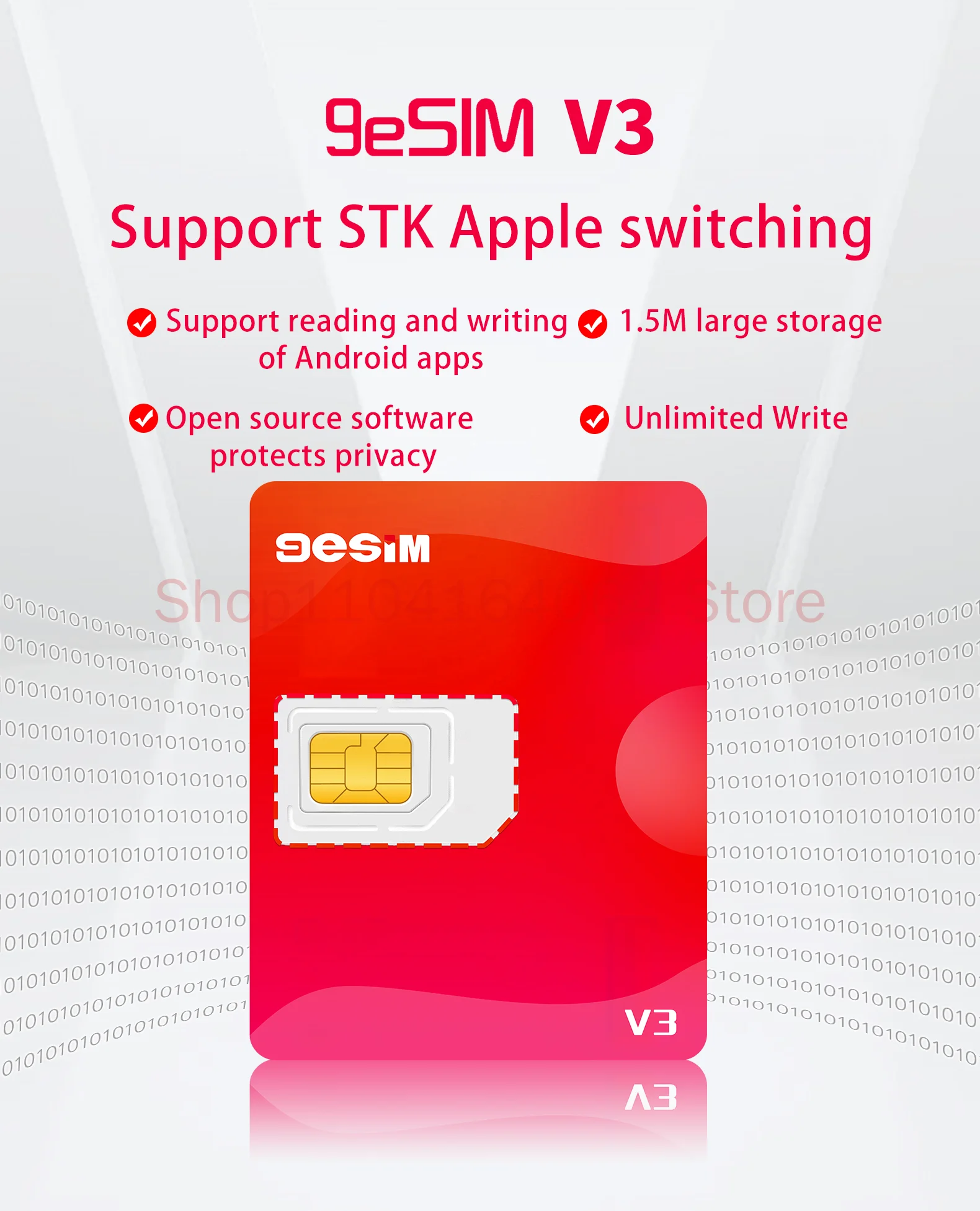 9esim V3 V2 V0 Esim to Sim Card for Android IOS Iphone 15 14 Iphone 16 Pro Max Removable Euicc Esim.me Converter 5ber Estk Me