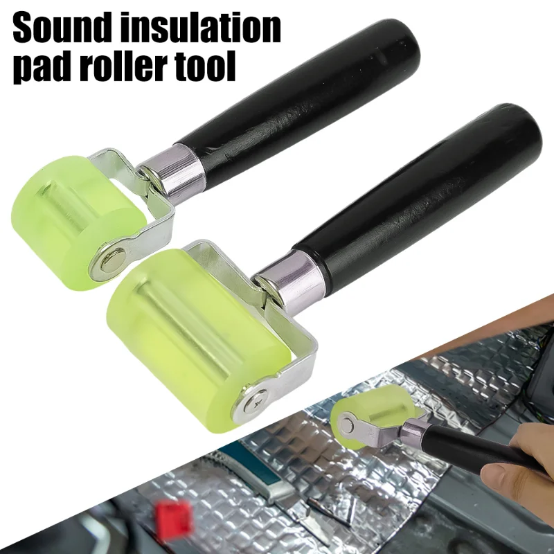 Car Sound Deadening Wheel Roller Tool Automotive Soundproofing Sound Deadening Tool Auto Lamination Rollers Car Repair Tool