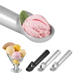 Stainless Steel Ice Cream Spoon Portable Aluminum Alloy Non-stick Anti-feeze Ice Cream Baller Scoop Home Kitchen Tools Home