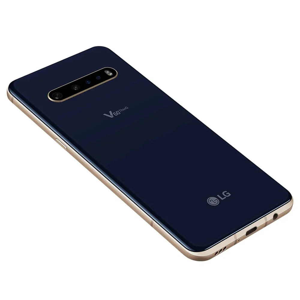 Teléfono inteligente LG V60 ThinQ Original V600VM V600AM V600TM 8GB + 128GB/256GB NFC 64MP + 13MP + 10MP Snapdragon 865 octa-core V60