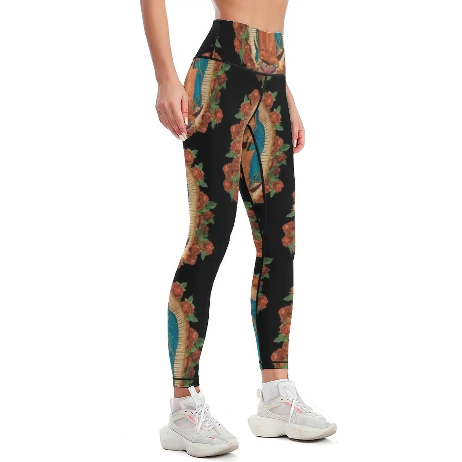 Our Lady of Guadalupe Leggings trousers harem pants Womens Leggings