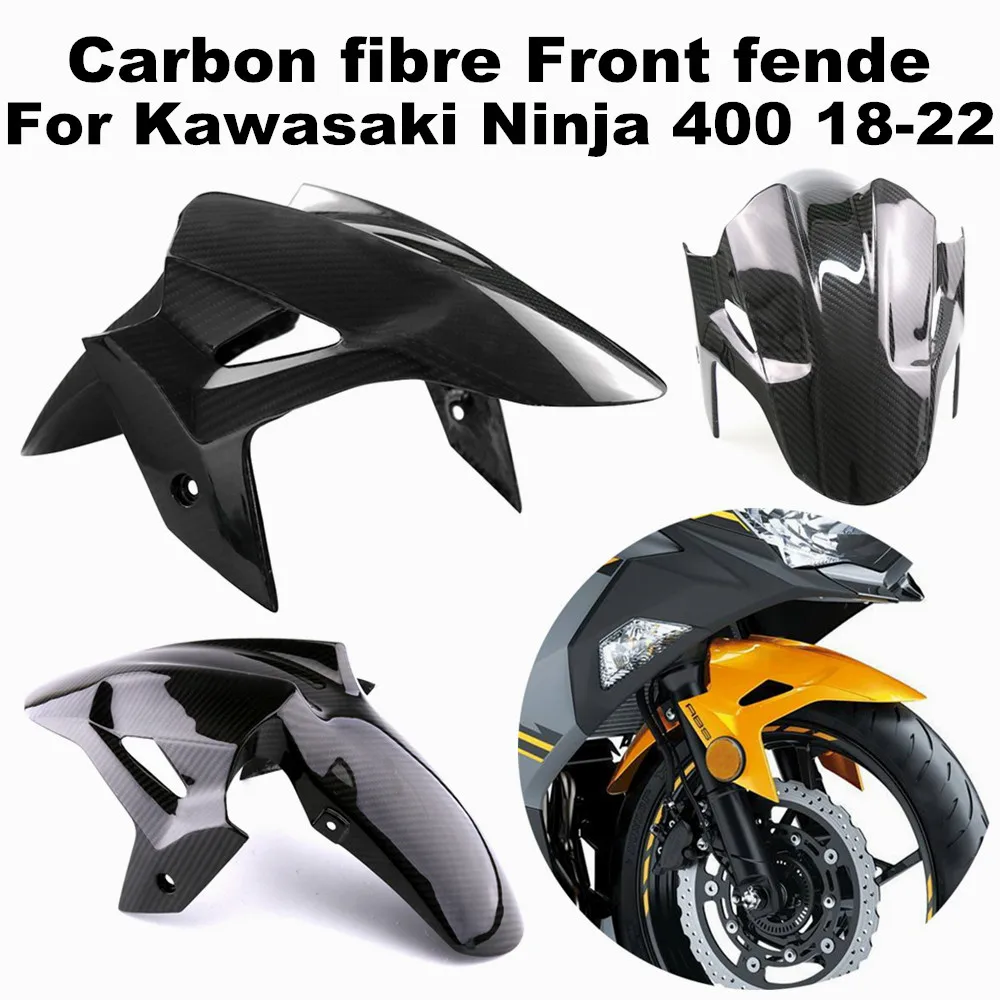 

Suitable for Kawasaki Ninja 400 2018-2022 19 20 21 motorcycle front mudguard parts, front mudguard, front cover