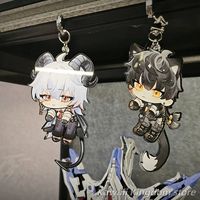 Wuthering Waves Zani Anime Cosplay Acrylic Pendant Keychain Gift Halloween Cosplay Mascot Student Accessory Fans Gift