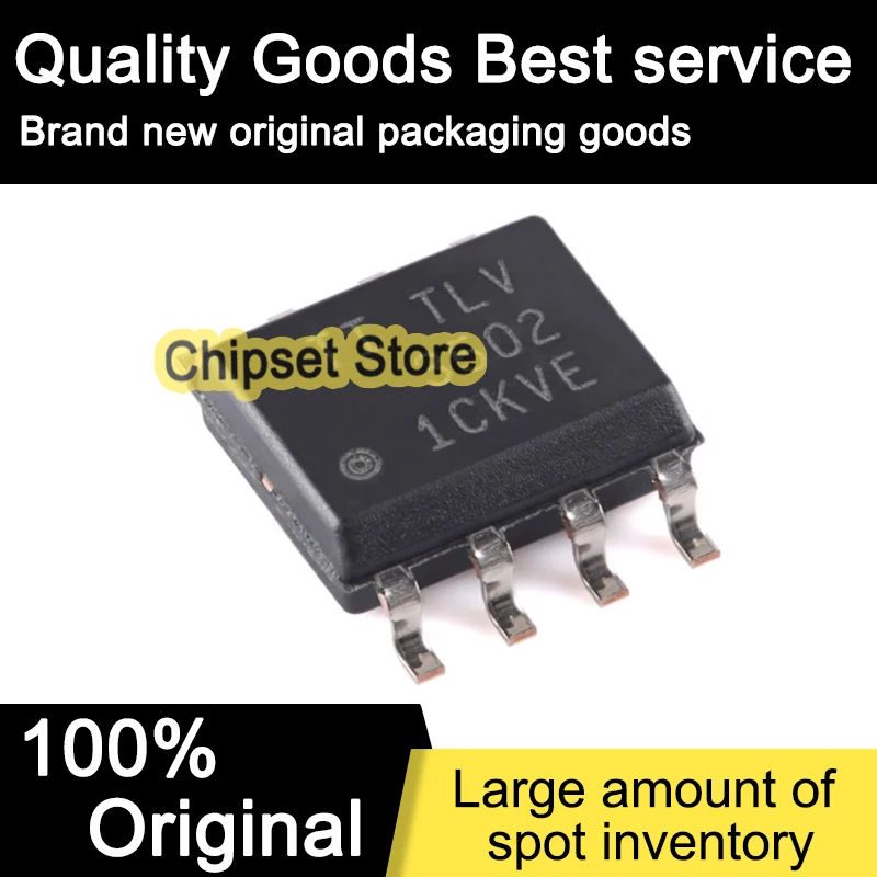 

2pcs TLV3502AIDR TLV3502 SOIC 100% Brand new