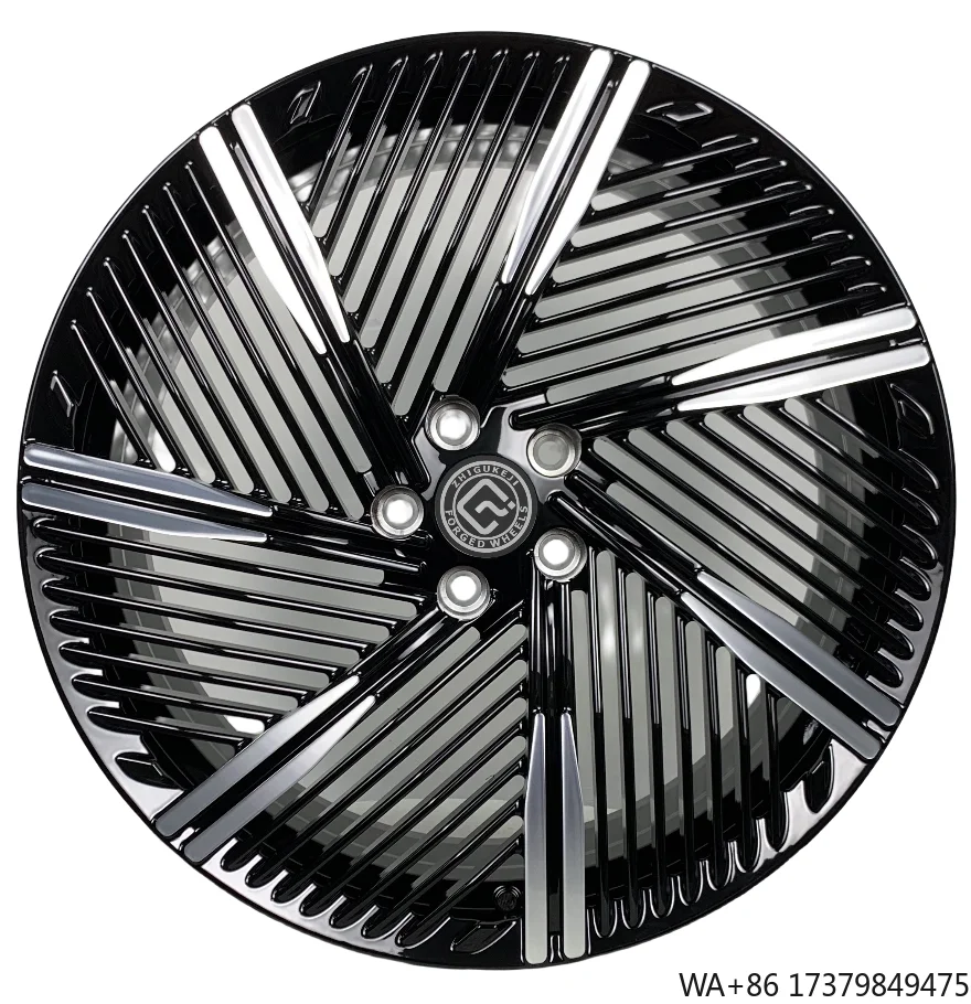 

Factory direct custom forged wheels size 20 inch pcd 5x108 sport wheels Gloss Black + Machine forged wheels