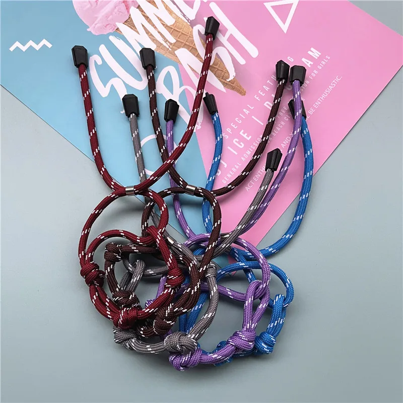 Women\'s Hand Bracelets Braided Accessories Man Polyester Bracelets Male Nylon Couple Jewelry Luxury Chains Premium Gifts