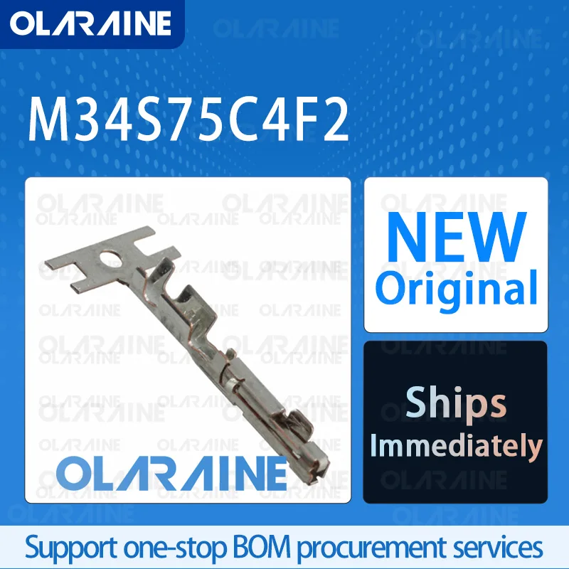 

50/200/500Pcs M34S75C4F2 100% brand new and original IC chip Automotive connectors 3 A