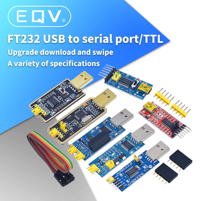 Adaptateur série FT232ATV FTDI USB 3.3V 5.5V vers TTL, technologie pour mini port Ardu37FT232, achetez une bonne qualité, choisissez-moi