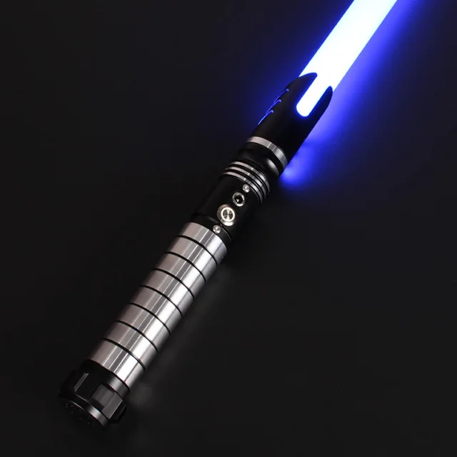 100Cm Rgb Lightsaber Gladde Swing Sabel Ster Zwaar Duelleren Laserzwaard 12 Kleuren 10 Soundfonts Force Fx Foc Blaster Speelgoed Geschenken