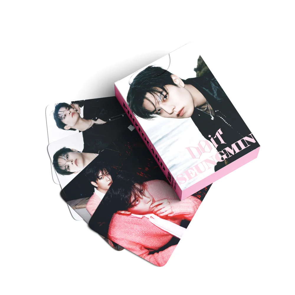 127PCS new kpop StrayKids DO IT Kim Seung min SK album small card stickers greeting cards photos postcards LOMO card gifts