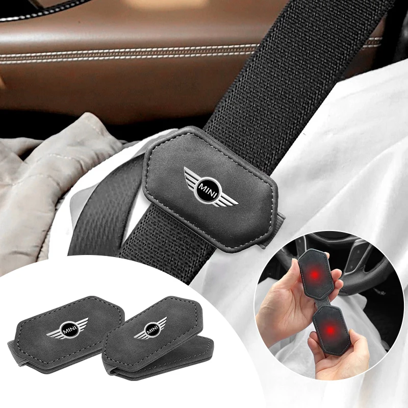 Модный автомобильный Стайлинг, ограничитель ремня безопасности, ограничитель ремня безопасности, зажим для MINI Cooper One JCW R56 Countryman Paceman Clubman