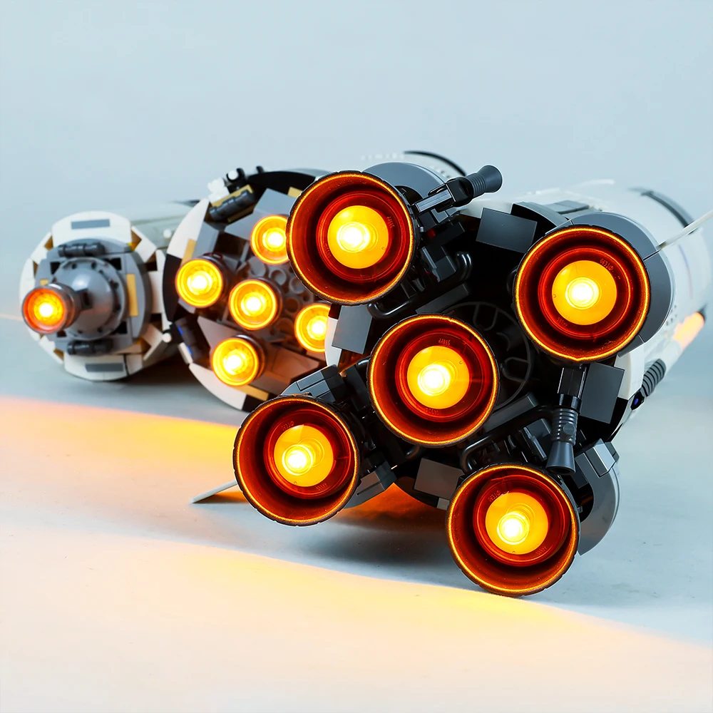 

LED Light Kit For LEGO The Apollo Saturn V Launch Vehicle 16032 21309 Building Blocks