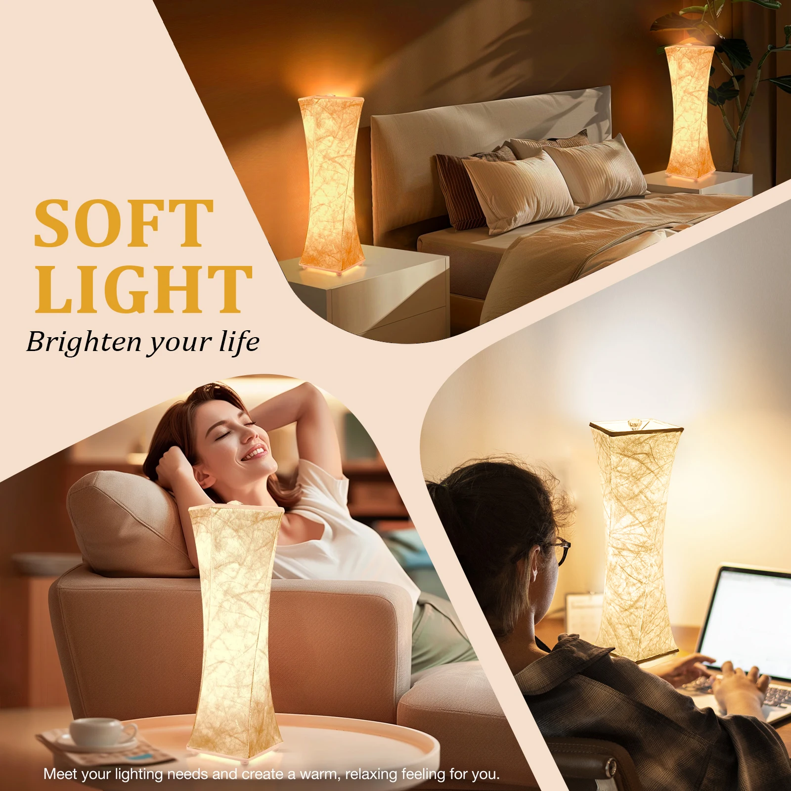 Set di 2 lampade da tavolo Tri - Desk Setup Living Room recensione e prezzo