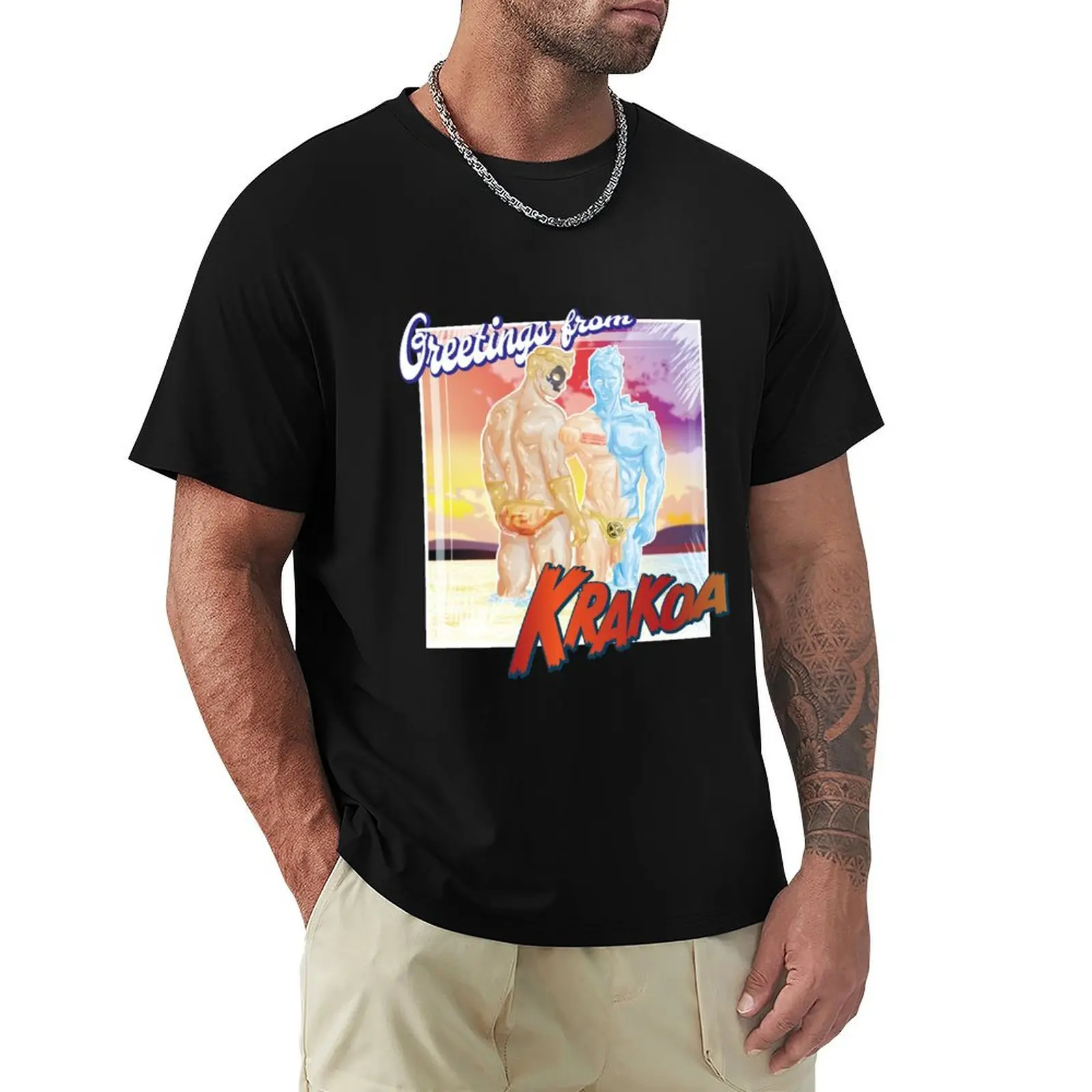 Greetings from Krakoa T-Shirt Streetwear Print Tee Shirt