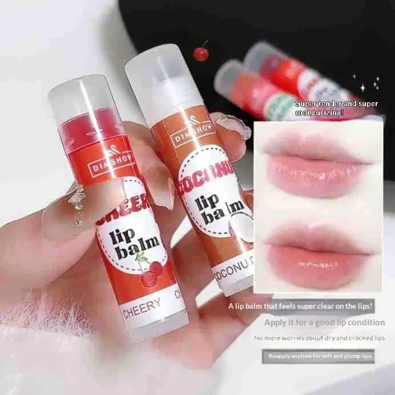 DIMSHOW Fruit Flavor Moisturizing Lipstick Moisturizing And Moisturizing Lip Mask Desalination Lip Mask Lip Balm