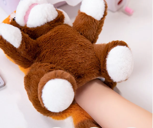 Figurines d'animaux simulés, jouets en peluche, Performance abdominale, éducation de la petite enfance, Interaction Parent-enfant, conte de fées