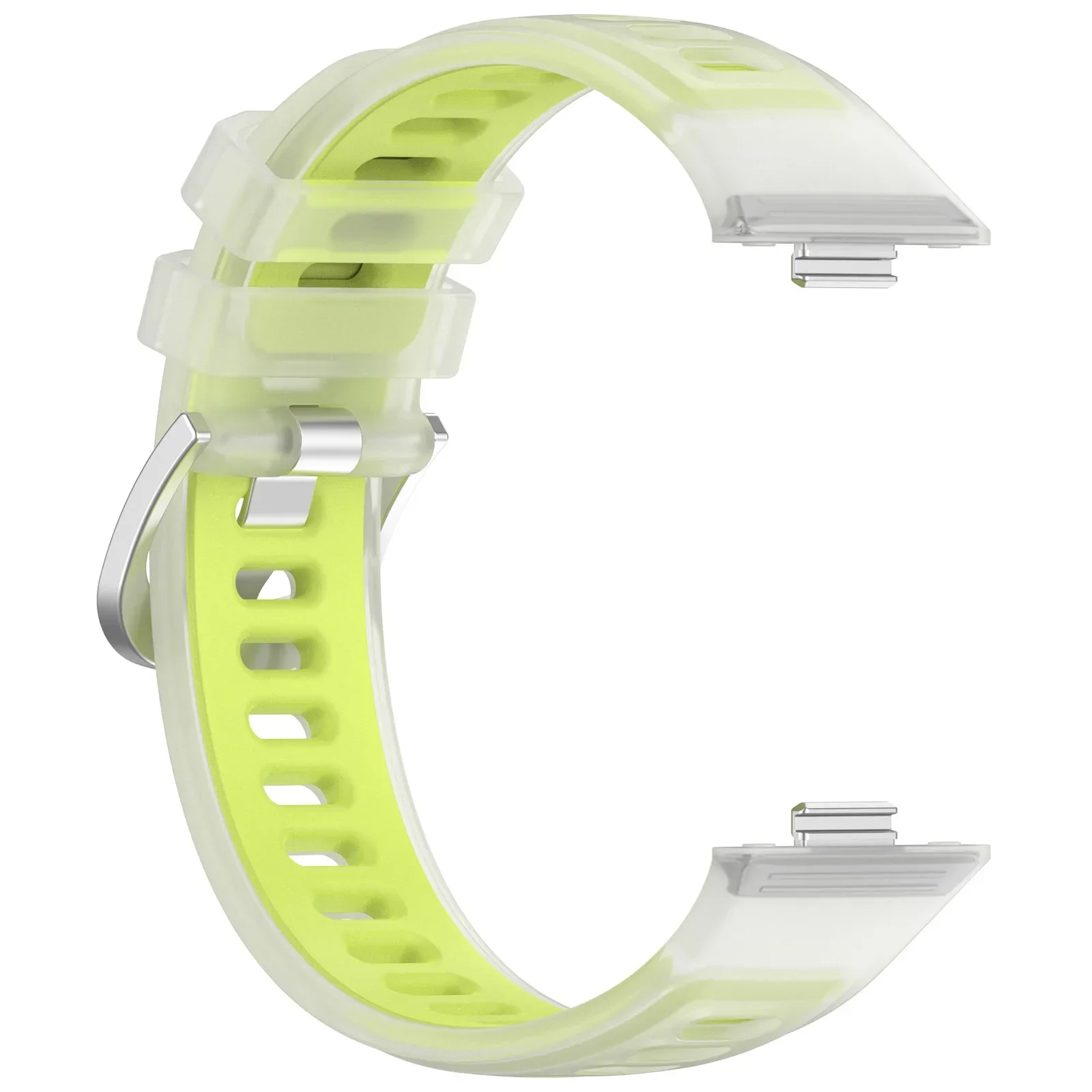Durchscheinendes Silikonarmband für Huawei Watch Fit 5 Fit5 Pro Armband Uhrenarmband für Huawei Fit 3 4 Fit4Pro Ersatzarmband – Detail 32