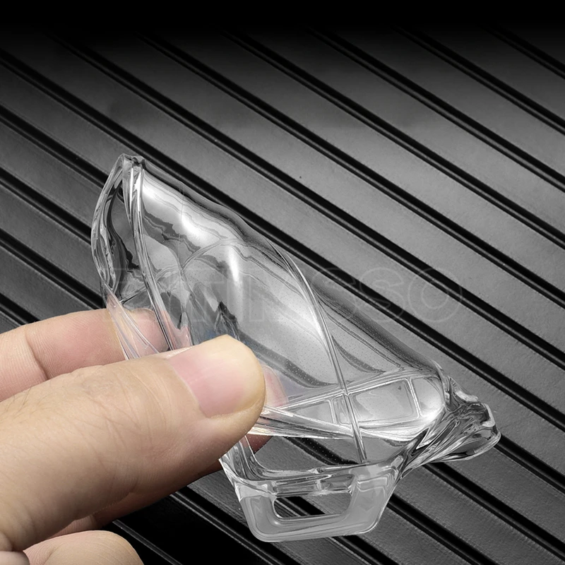Transparent Tpu Remote Car Key Case Holder Key Cover for BMW X1 U11 2023 Series 7 735i 740Li I7 G07 X7 LCI XM Auto Accsesories