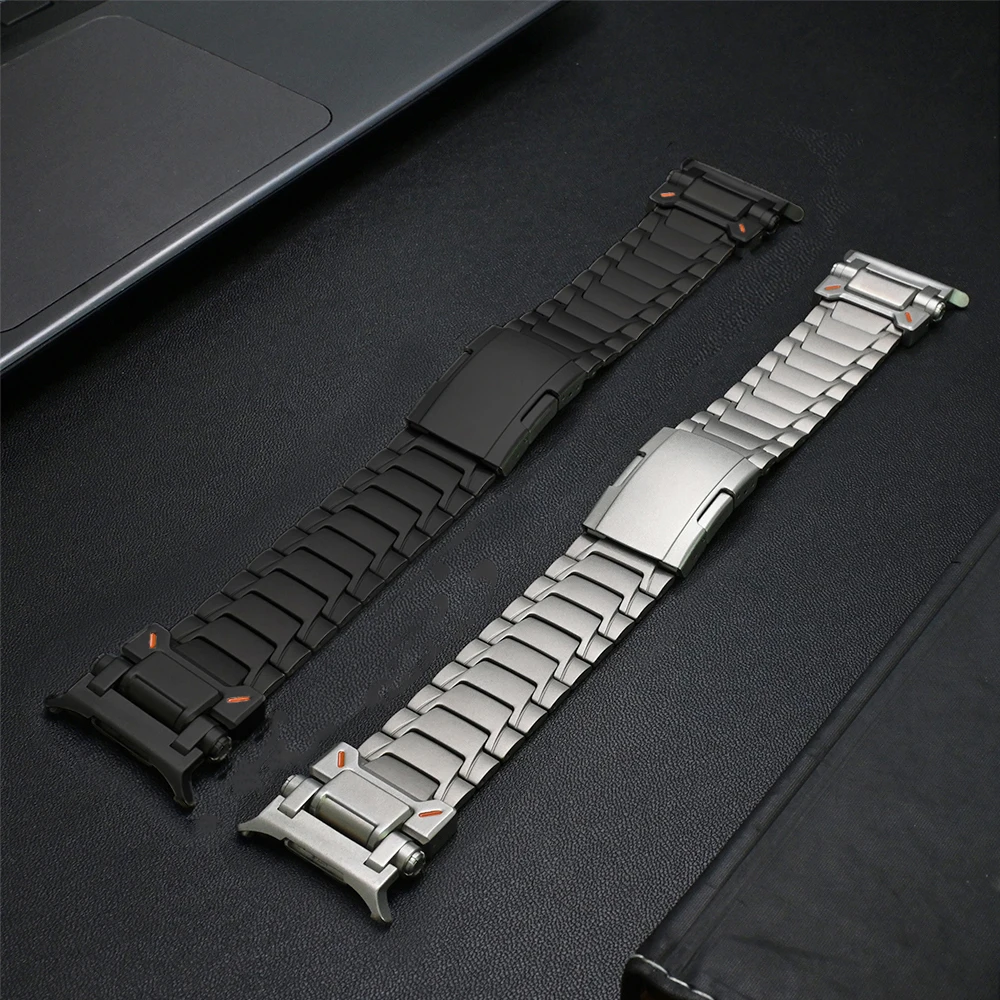 

Titanium Luxury Metal Band For Samsung Galaxy Watch Ultra 47mm Business Bracelet Correa For SAMSUNG WATCH 7 ULTRA 47mm Men Strap