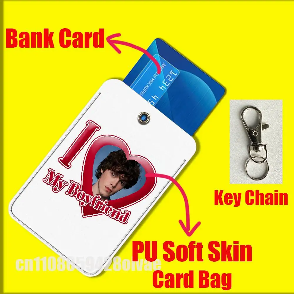 J-Jack Champion acteur américain pour Clips d'identification sac bancaire de crédit Bus repas porte-carte couverture poche décoration porte-clés