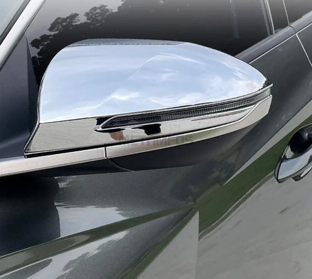 

Rearview Mirror Cover Trim For Hyundai Tucson NX4 2021-2024 2025 Carbon Fiber Side Door Mirror Protector Accessories Car Styling