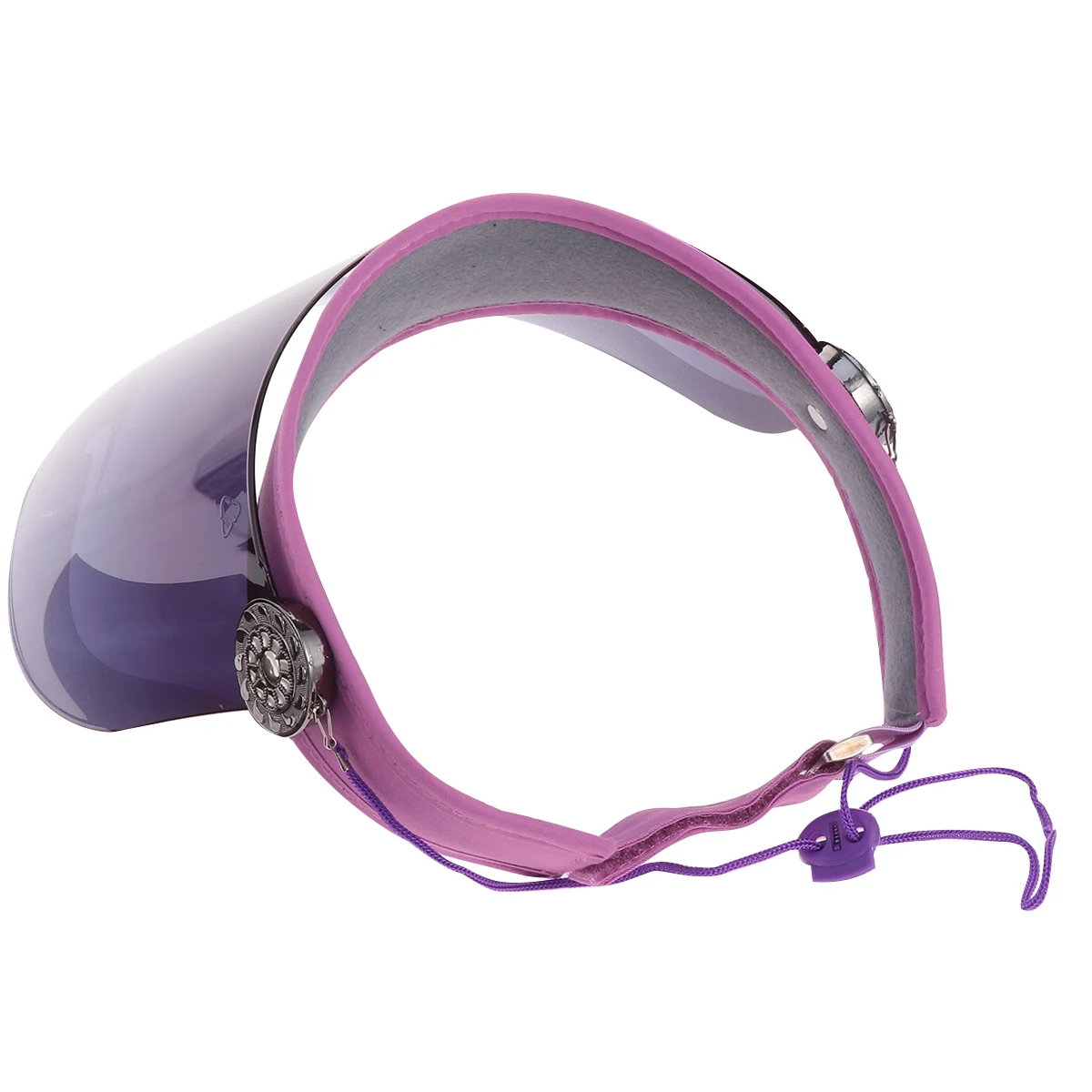 

Sun Visor UV Protection Hat Hollow Top Transparent Face Cover Dust Proof Outdoor Motorcycle Riding Fishing Walking Cycling