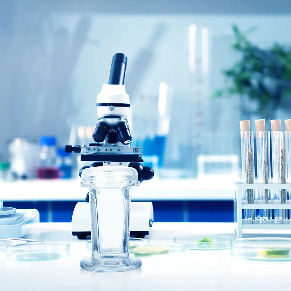 Frasco de vidro para coloração de vidro, 2 peças, frascos com capacidade de 5 deslizamentos para lâminas de microscópio, suprimentos de laboratório, vidro deslizante
