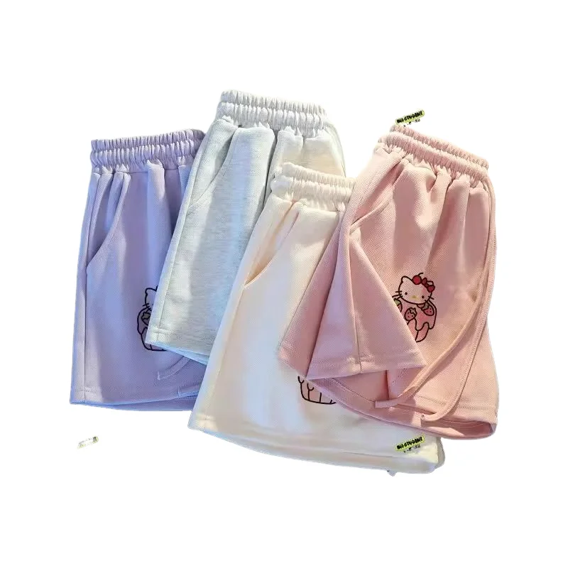 

Hello Kitty милый Sanrio мультфильм пляжный купальник женский жилет шорты костюм пижамы домашняя одежда повседневное нижнее белье домашняя одежда подарок для девочки