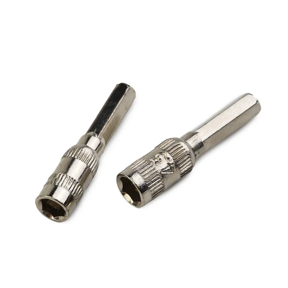 6 Point Hex Socket Nut Nut Driver Silver Tone Socket Driver Tool For Tightening Nuts H4 Hand Hand Tool Hex For Handworkng