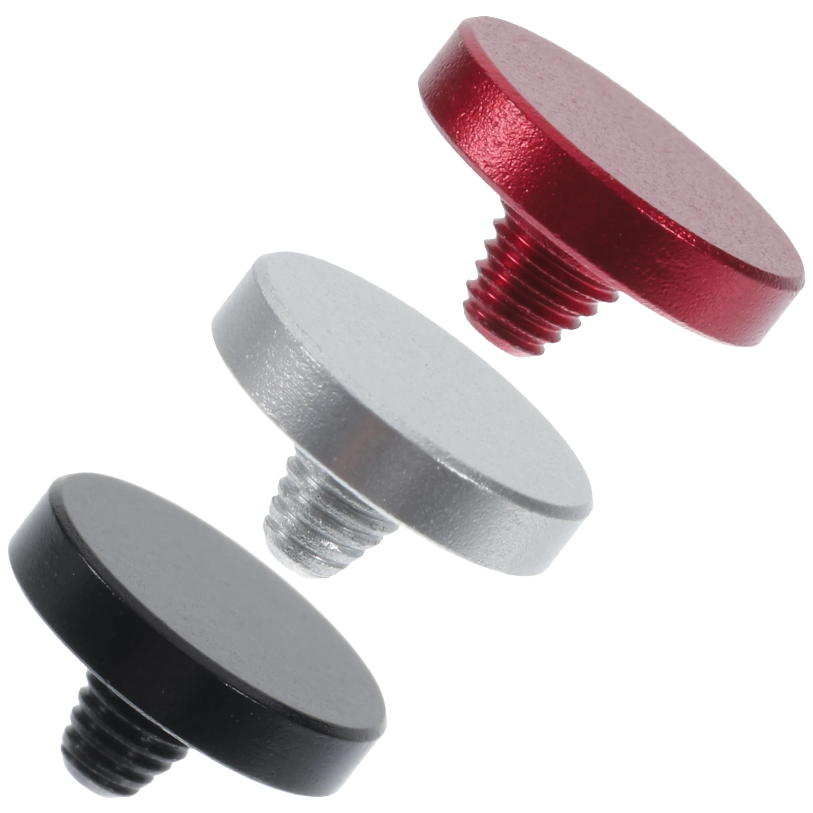 

3pcs Camera Shutter Button Round Aluminum Alloy Replacement Parts for Release Easy Install Lightweight Durable