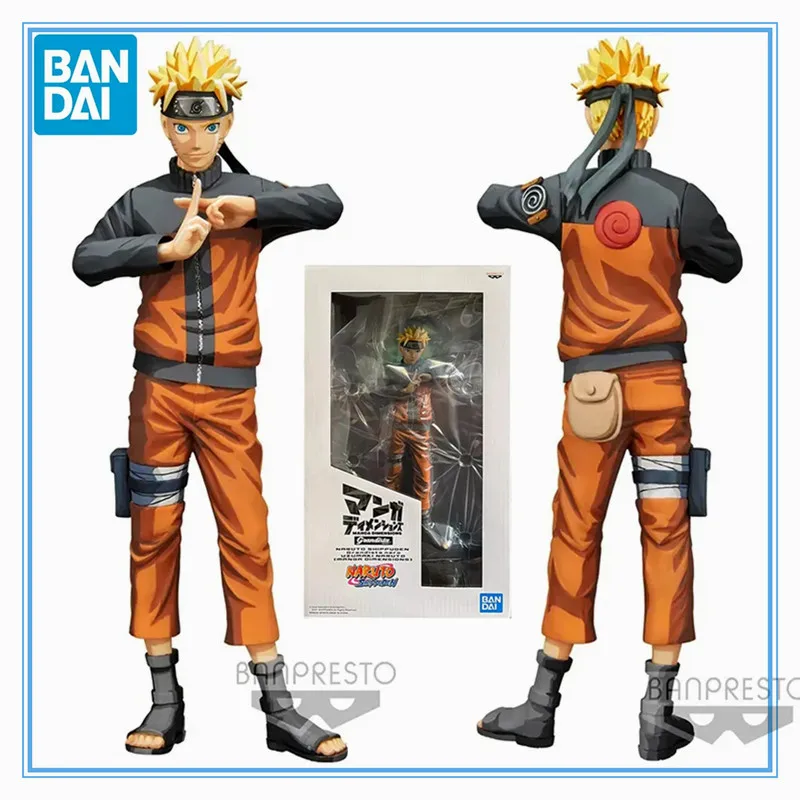 

Original Genuine NARUTO SHIPPUDEN GRANDISTA NERO UZUMAKI NARUTO [MANGR OIMENSIONS] Bandai Anime Model Toys Action Figure Gifts