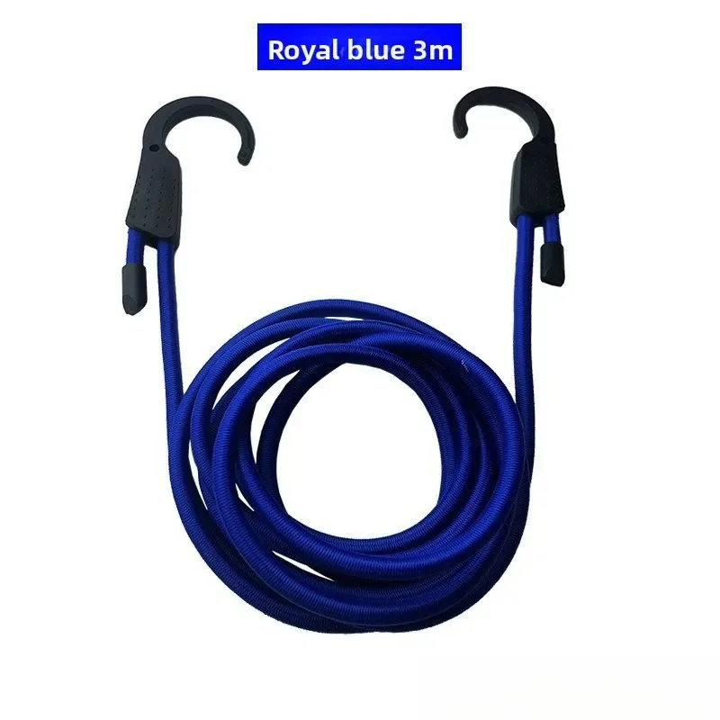 Sangle élastique de voyage pour moto, 1.5/3m, ceinture de Tension réglable, crochet de corde à linge de voiture, corde d'arrimage pour bagages de chargement