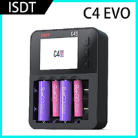 Future Flight ISDT C4 Air USB Type-C Charger 6-Bay 4A Universal Battery Smart Charger APP Connection AA AAA Li-ion Rechargeable
