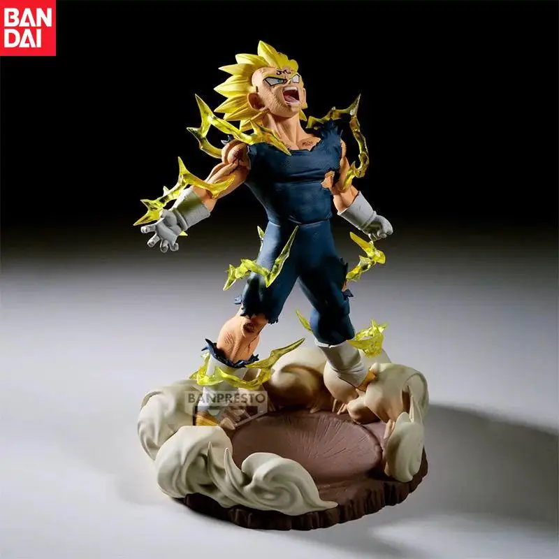 BANDAI Original en stock DRAGON BALL Z boîte d'histoire majine VEGETA nouvelle Figure Anime modèle Collection décoration ornement cadeau