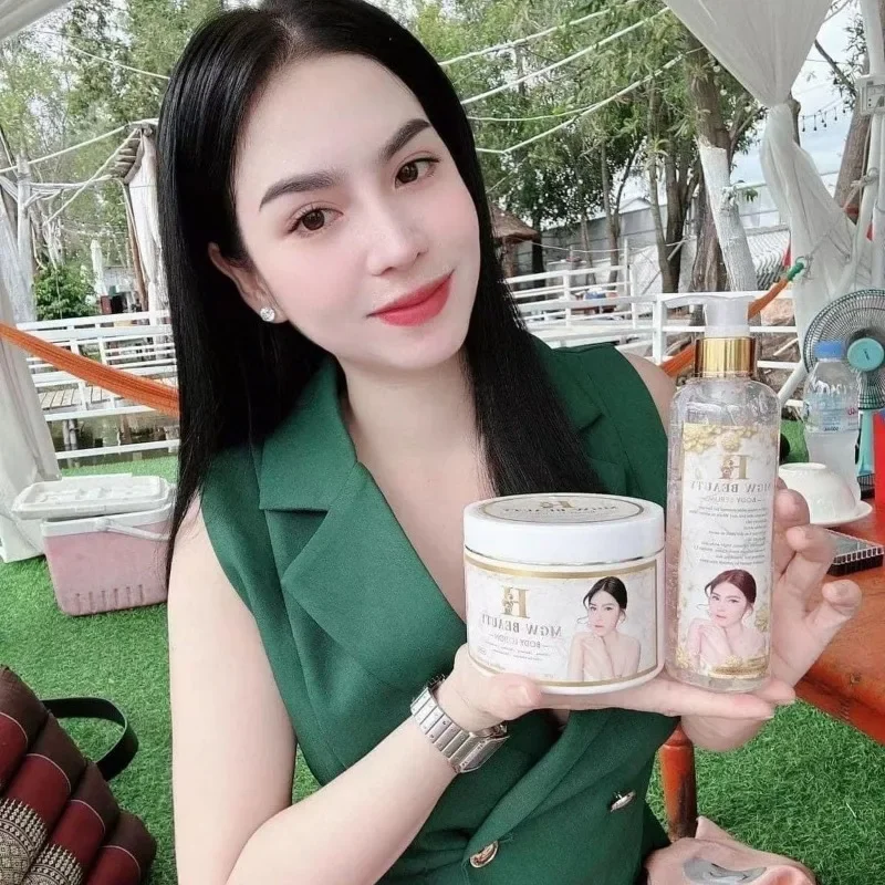 

MGW THAILAND body wash LOTION SERUM/SET Whitening Body Prevent Melanin Pigmentation Smooth Bright White for Bathroom