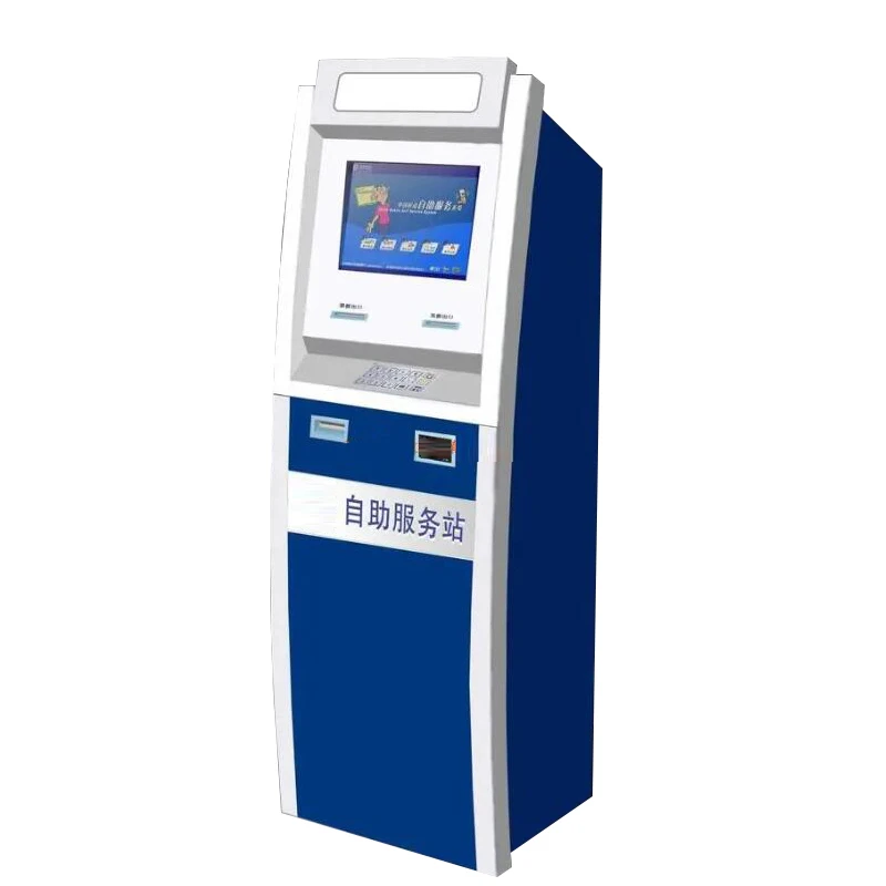 Self-service Ticket Printing Kiosk A4/A5 Document Kiosk Self Service Machine Digital Payment Terminal Kiosk
