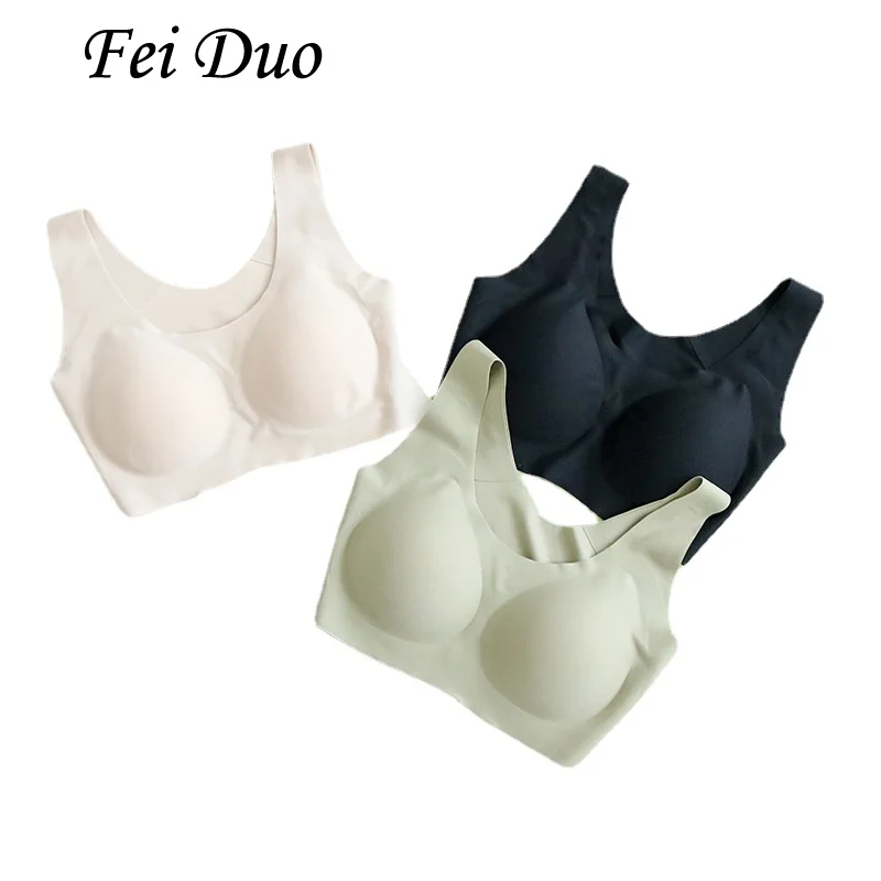 All Season Mulberry Silk Without Size Vest Without Steel Ring Bra Without Binding Feeling Real Silk Underwear Without Steel Ring