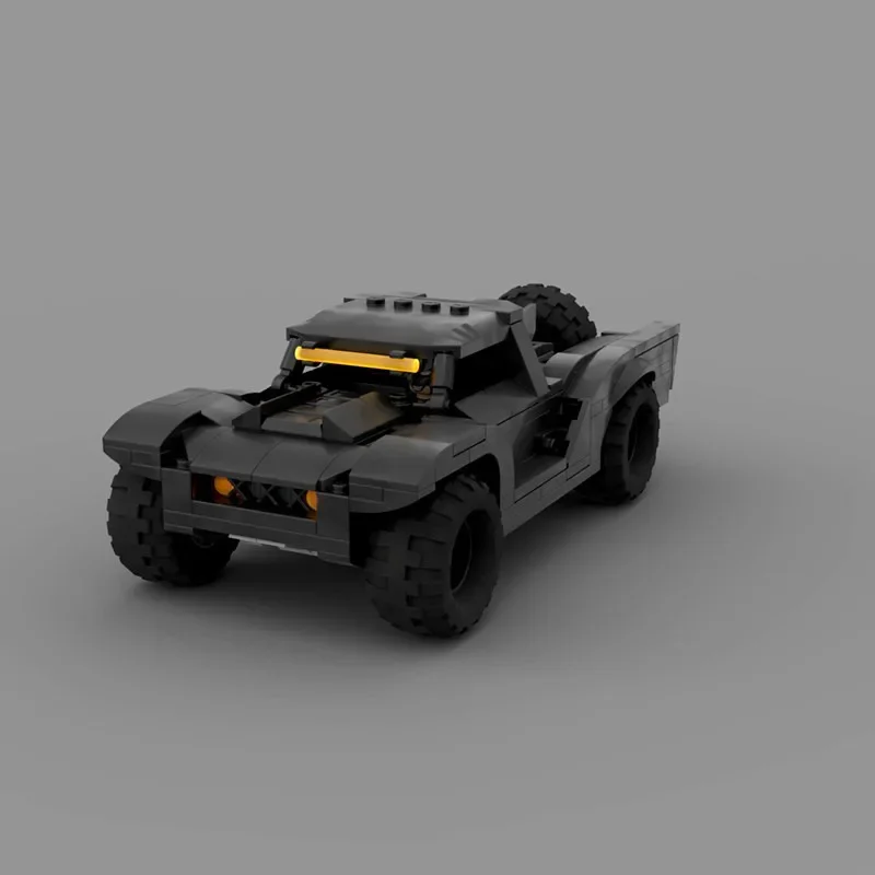 

MOC Battruck Speed Champions Super Sports Cars Building Blocks Build Your Own Racing Track with Building Blocks