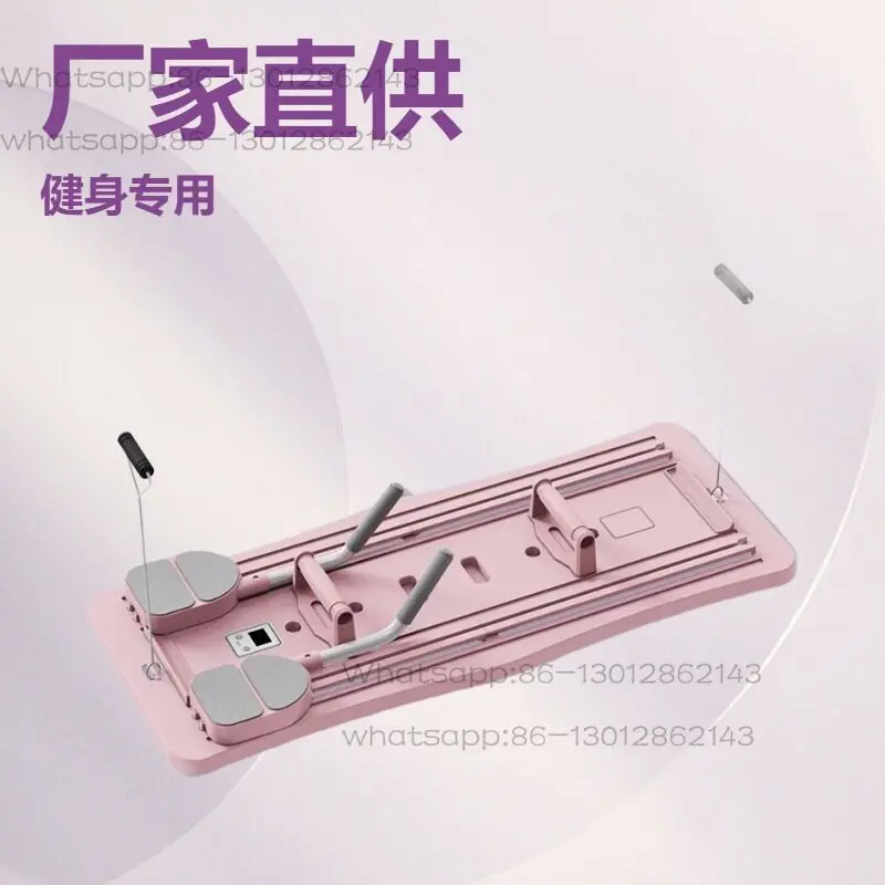 2026 Cross-border Multifunctional Fitness Board Foldable Home Exercise Abs Vest Line Push-up Board Pilates Board