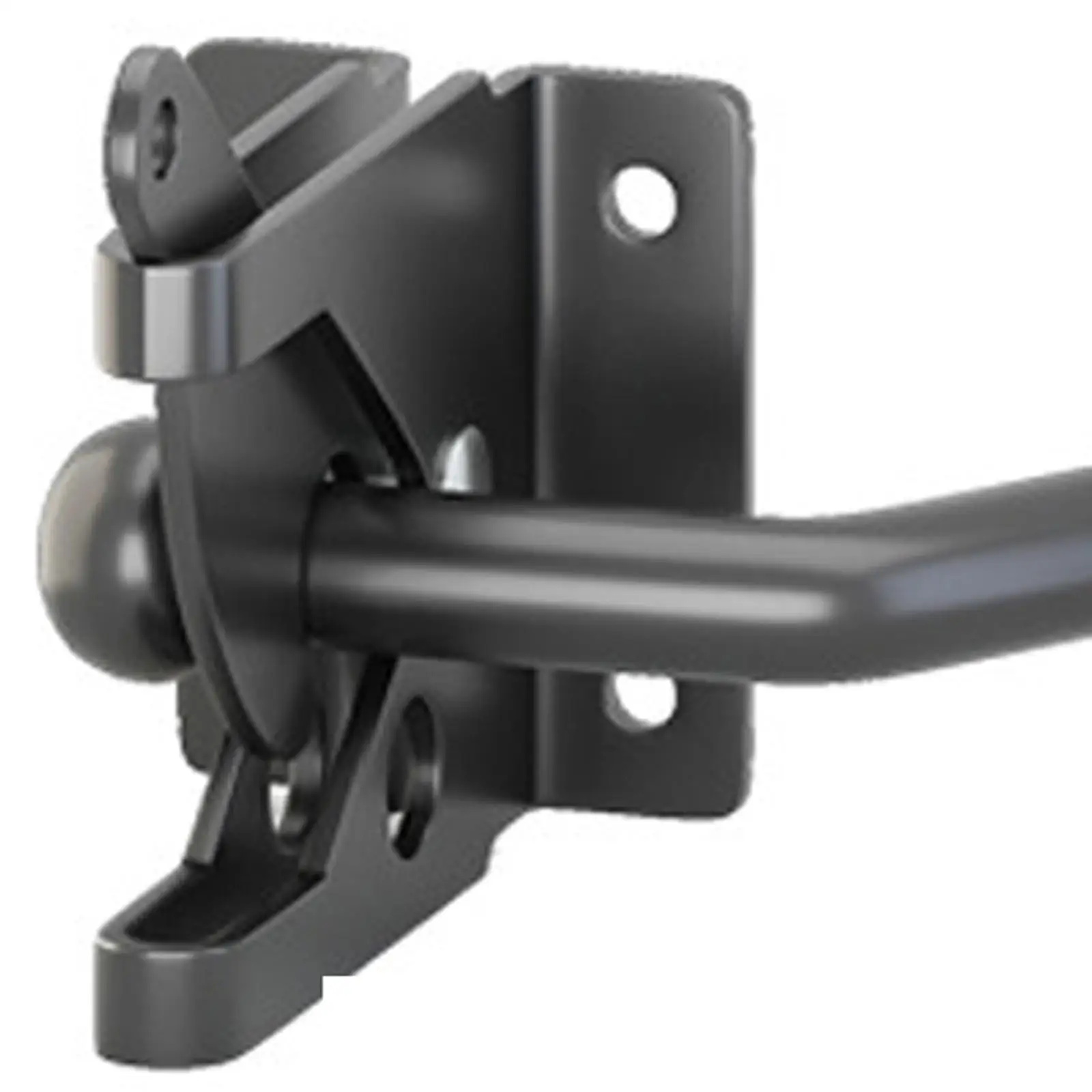 

Fence Lock Self Locking Gate Latch Carbon Steel Door Lock for Outdoor Garden Shed Backyard Courtyard