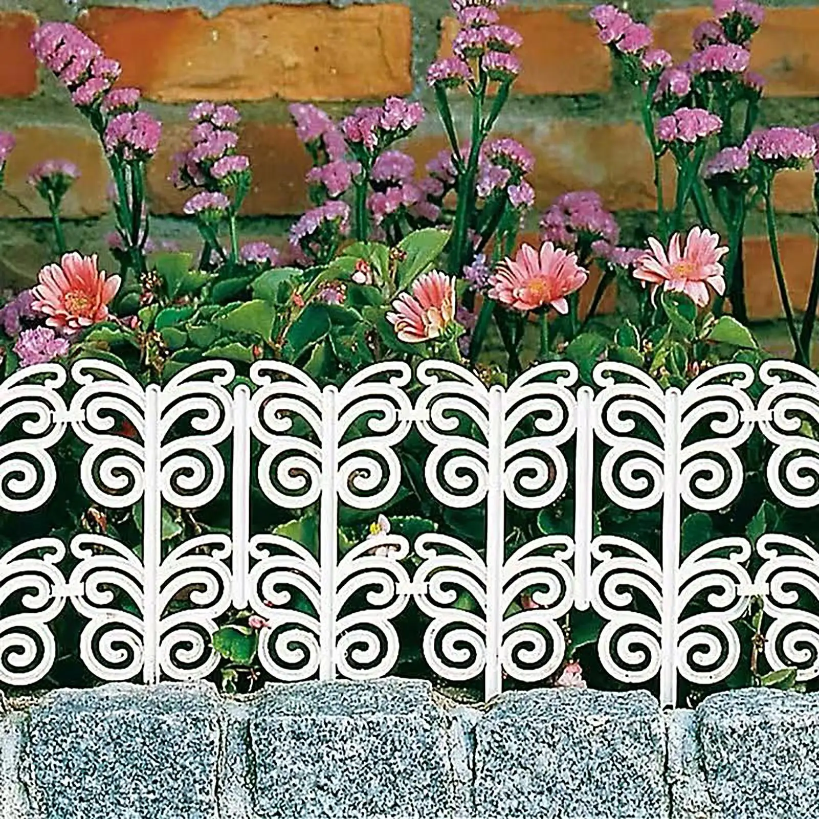 

Decorative Garden Fence Garden Border Fence Butterfly Decorative Fencing 10 Pieces Edging Panels No Dig Animal Barrier for Dog