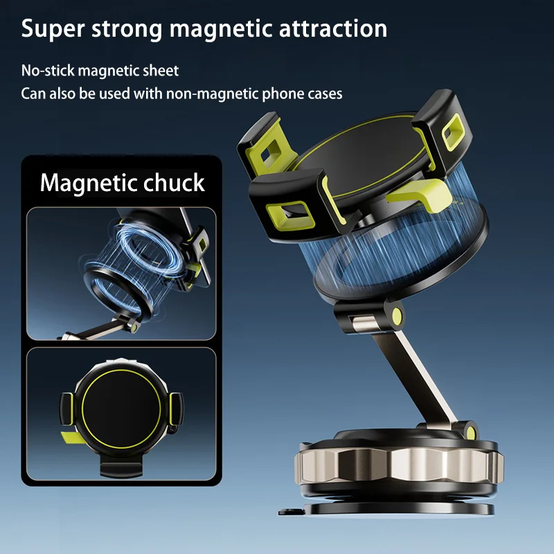 Xiaomi حامل هاتف السيارة Z1 جديد كوب شفاط المكنسة الكهربائية قوي المغناطيسي 360 درجة دوران سيارة الملاحة العالمية حامل مخصص #5